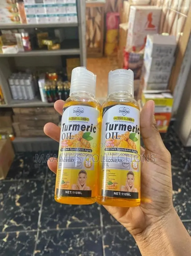 Smooth Diamond Active Glowing Turmeric Oil. · Photo 1