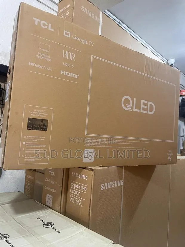 Upgrade Your View:Tcl 43" Qled Smart Tv With Built-in Google Assistant · Photo 1
