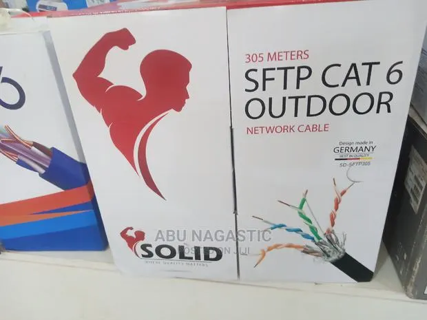 Quality Solid SFTP 305M Cat 6 Network Cable · Photo 1