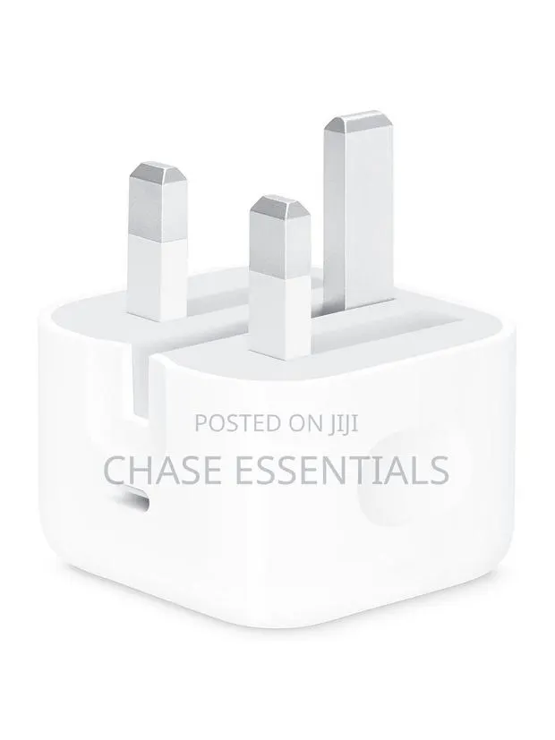 20W USB-C Power Adapter - UK 3-Pin Plug (Charger Head iPhone) · Photo 6