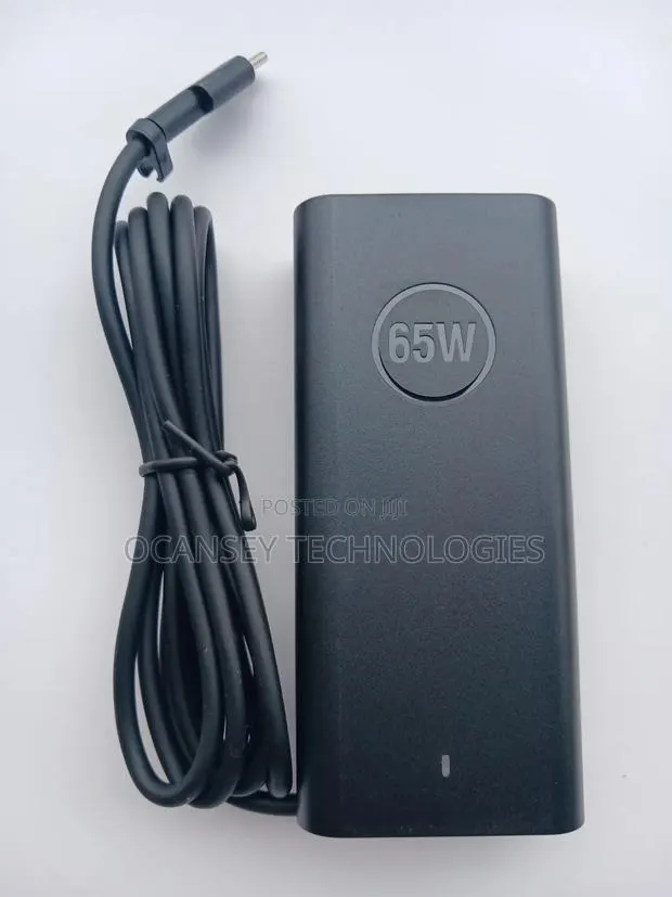 Original Dell 65W Type-C Laptop Charger · Photo 1