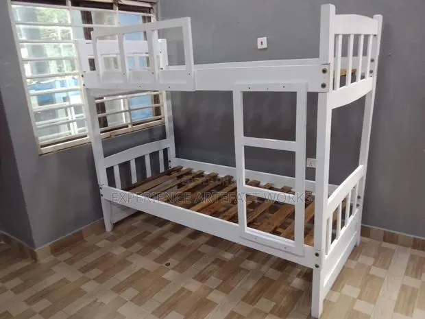 White Single Bunk Bed · Photo 1
