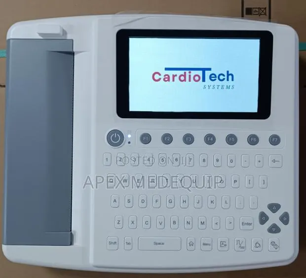 Ecg Machine 12 Channel Cardiotech + Battery · Photo 1