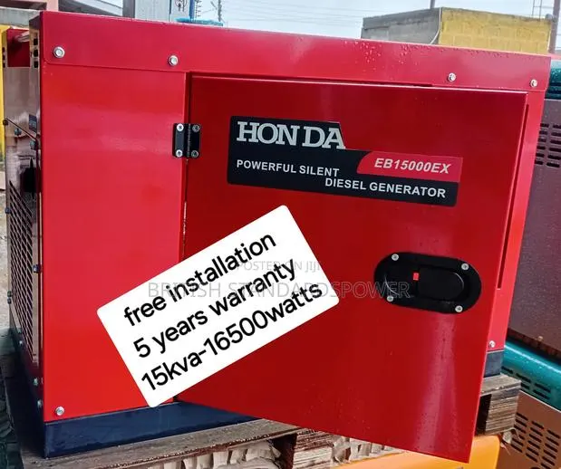 Resource Utilisation 15kva Diesel Silent Generator Set · Photo 1