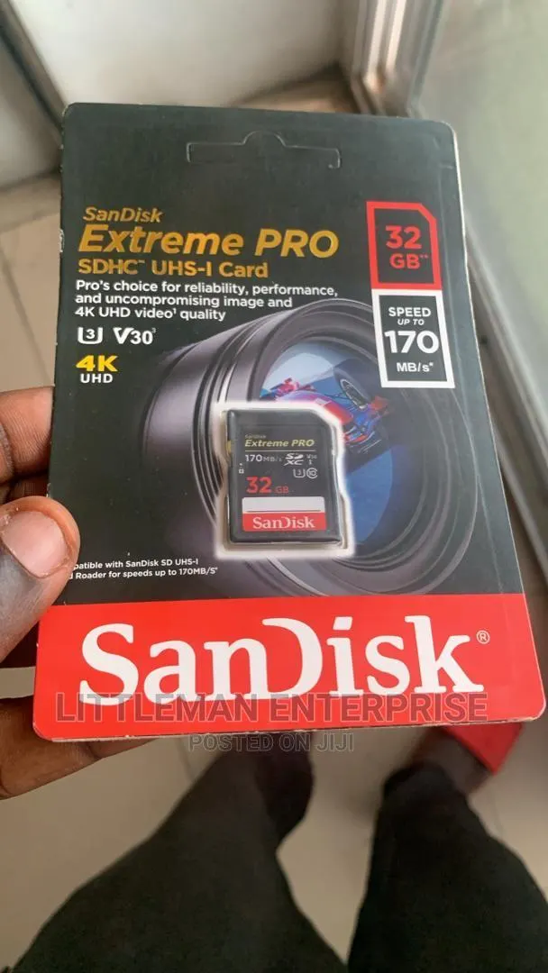 Camera Sandisk Sdcard SDHC SD Card 32GB · Photo 1