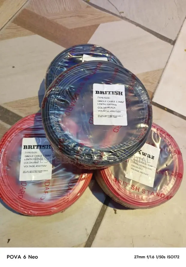 British Conduit Cable 1.5mm · Photo 1