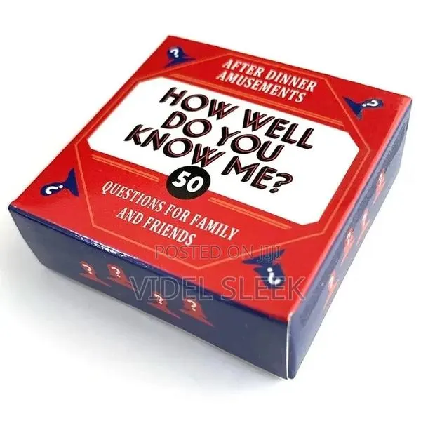 How Well Do You Know Me? Card Game · Photo 1