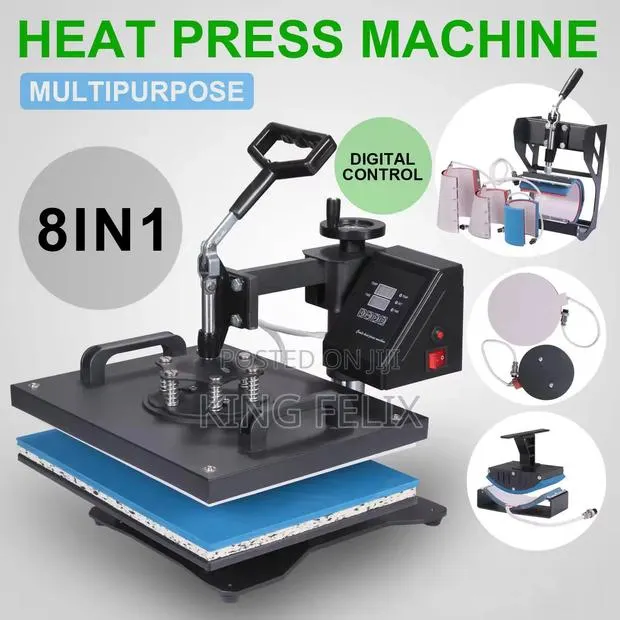 Superior Quality Sublimation 8 In1heat Press Machine · Photo 1