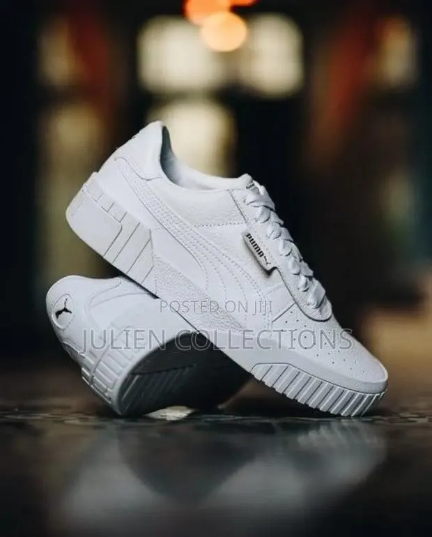 Puma Cali Pure Leather White · Photo 1