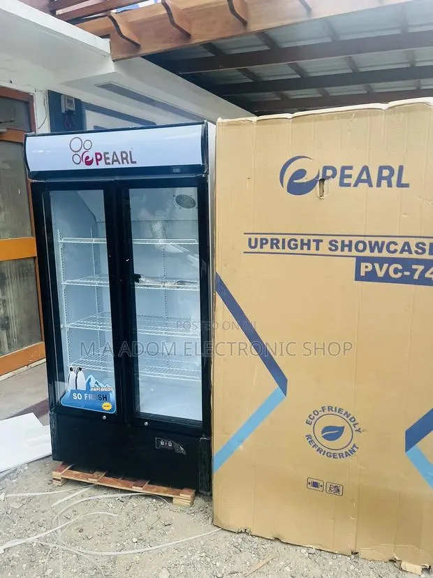 600 Litres Pearl Transparent Glass Front Showcase Fridge · Photo 1