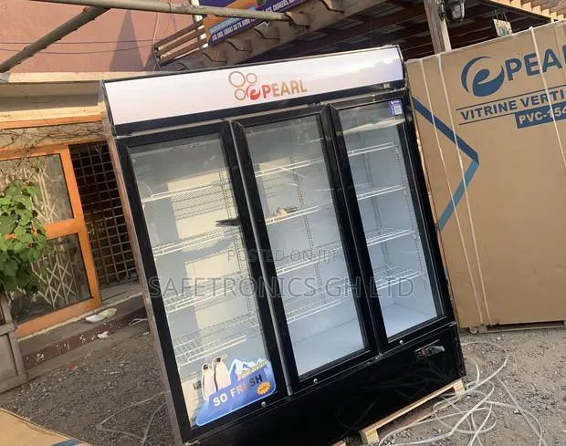 Choose Best PVC-150 Display 3 Doors Glass Pearl Standard Fridge · Photo 1