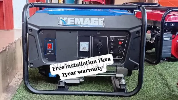 Kemage 7kva Petrol Generator–Premium Quality Portable Power Suply 7kva · Photo 1