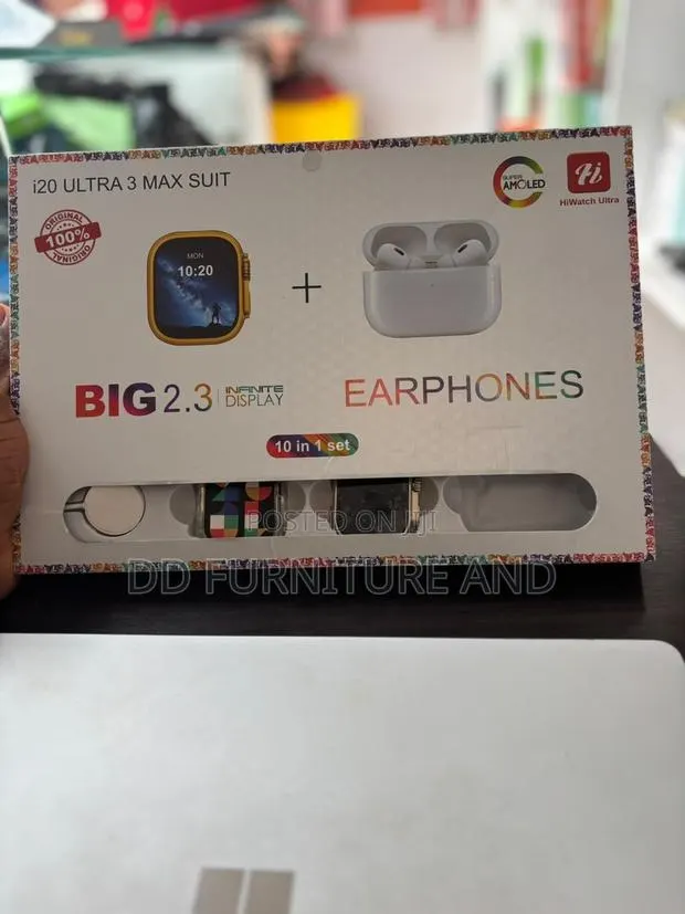 Ultra 3Max Suit 10 in 1 Smartwatch Set · Photo 1