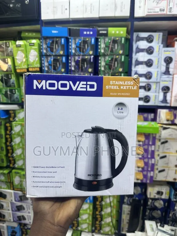 MOOVED Stainless Steel Kettle 2.0L · Photo 1