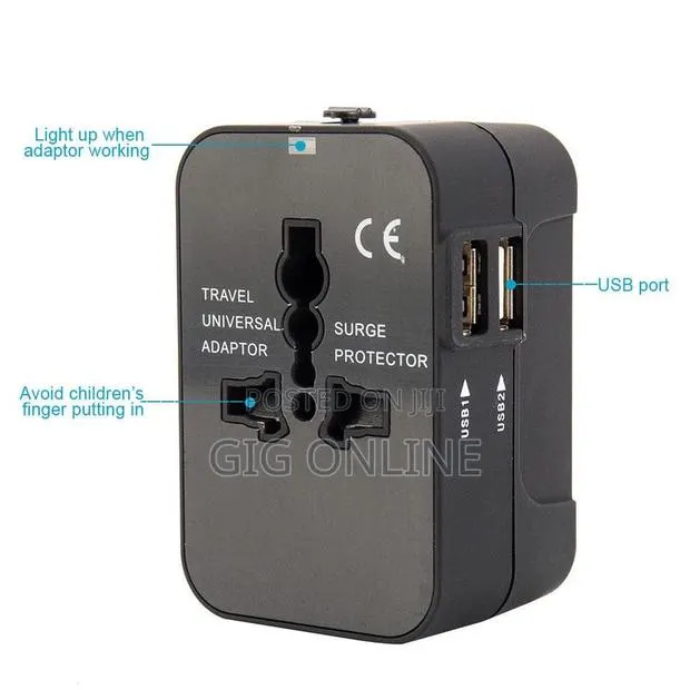 Portable Universal Travel Charging Adapter · Photo 1