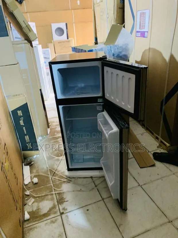 Nasco NASF2-13FL 112L Double Door Top Freezer Refrigerator · Photo 1