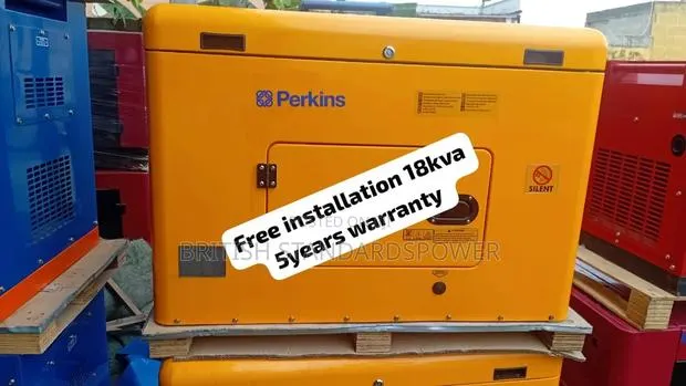 Perkins 18KVA Silent Generator – Reliable Performance 18kva · Photo 1