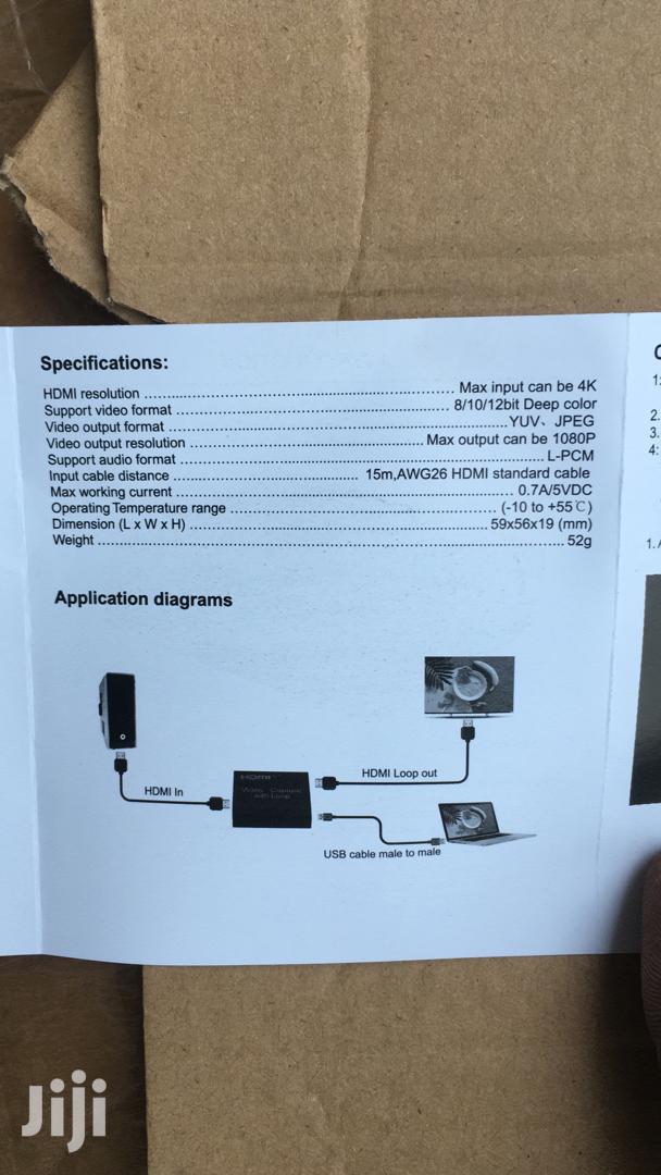 HDMI Video Capture Card 4k · Photo 2