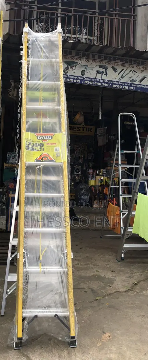 2x10 Fiberglass Ladder Dyllu · Photo 1