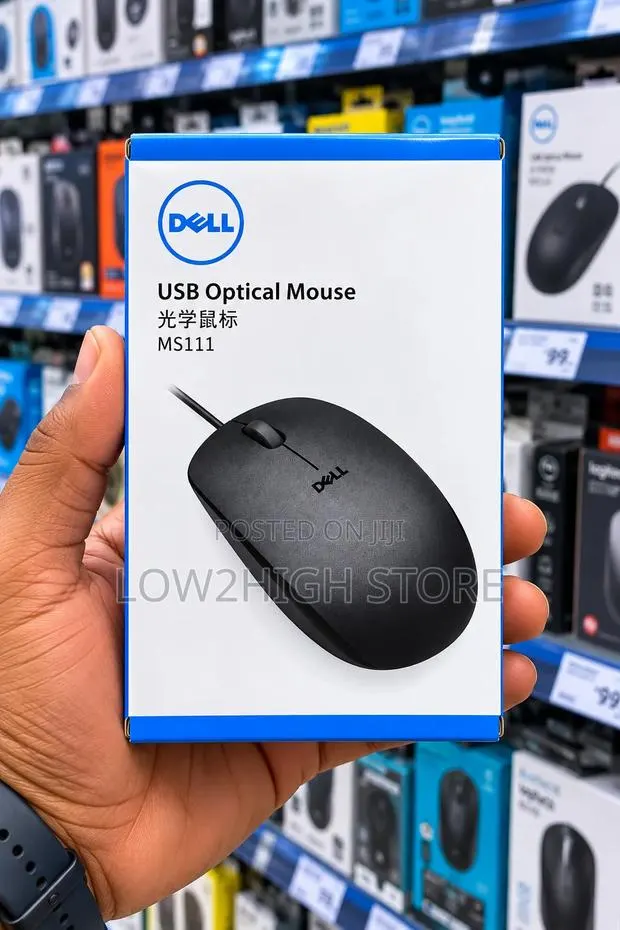 Dell MS111 USB Optical Mouse · Photo 1