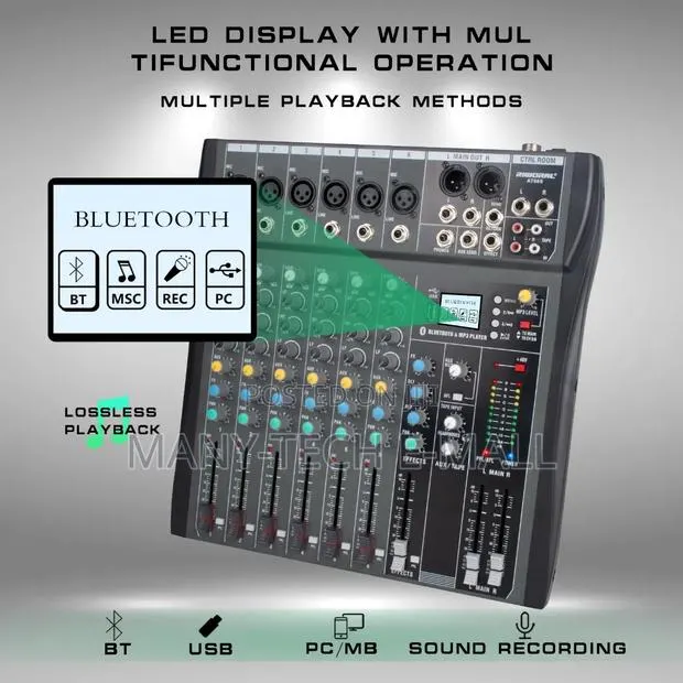Professional Dj Mixer 8 Channel · Photo 6
