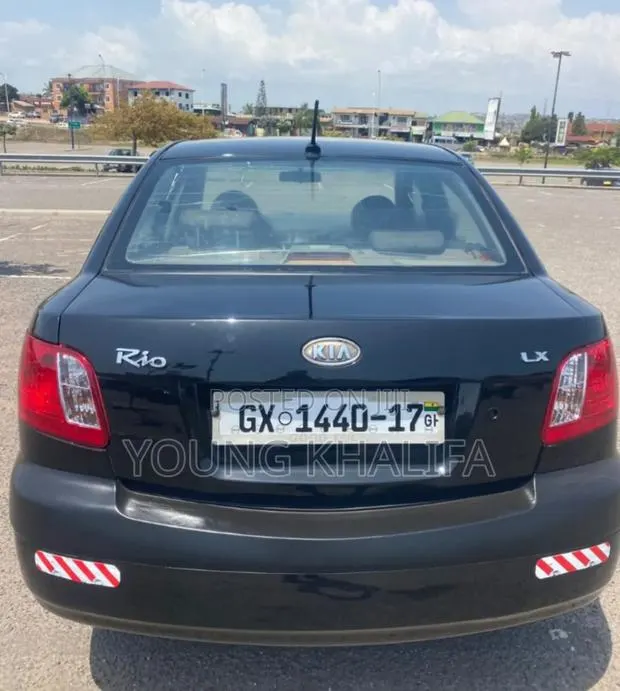 Kia Rio 2008 Black · Photo 1