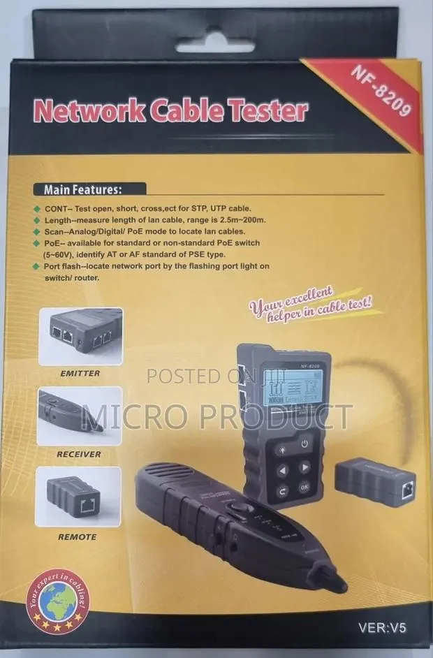Noyafa Nf-8209 Network Cable Tester · Photo 1