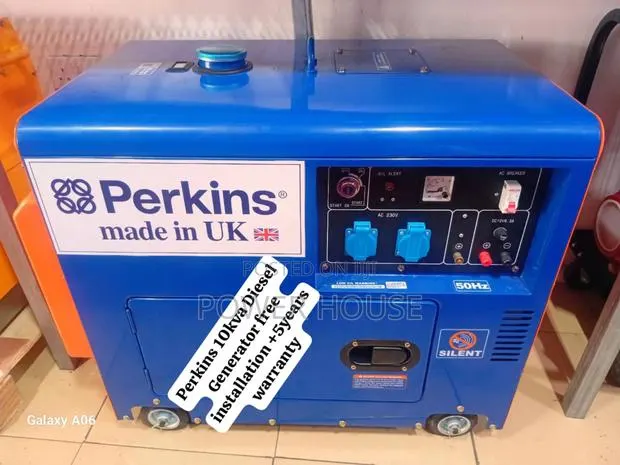 Energy Production Perkins Diesel Generator 10kva Silent · Photo 1