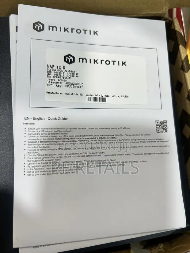 MikroTik Hes Ax S · Photo 1