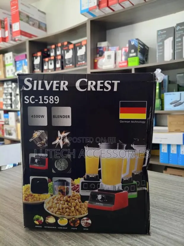 Silver Crest Blender · Photo 1