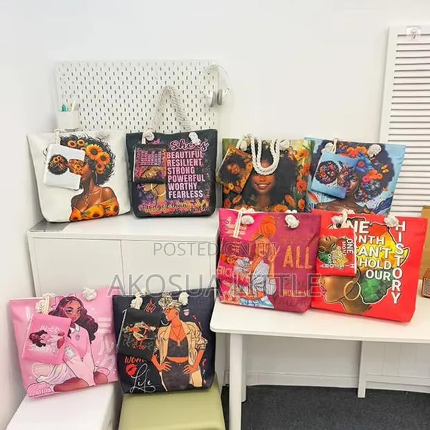 Double Side Print Tote Bag · Photo 1