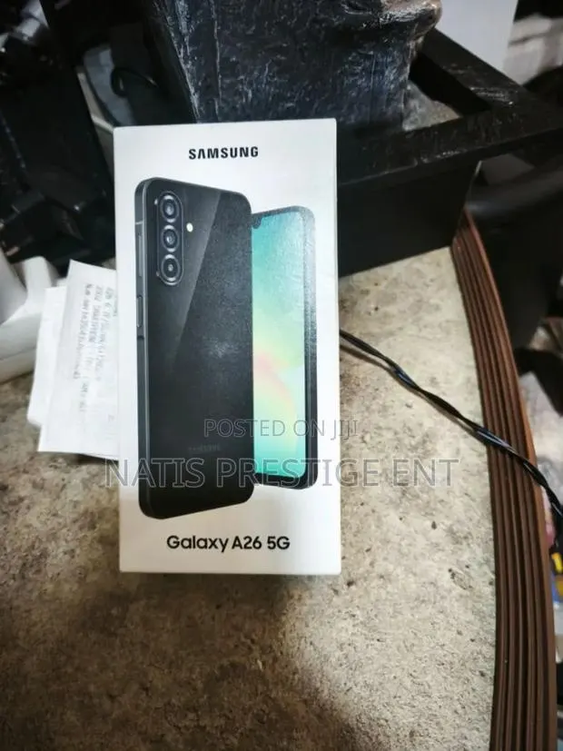 New Samsung Galaxy A26 256 GB Black · Photo 1