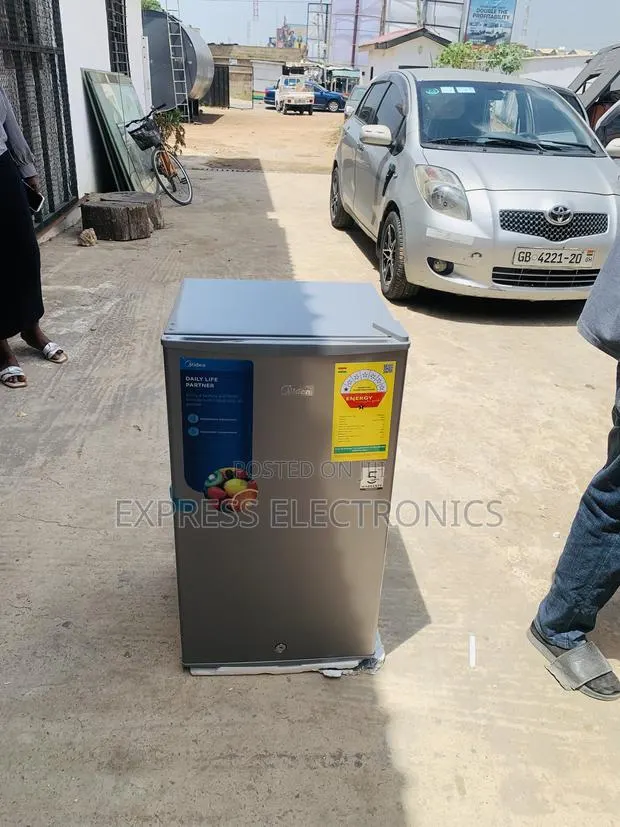 Single Door Fridge Midea 93l Fridge Grey Color · Photo 1
