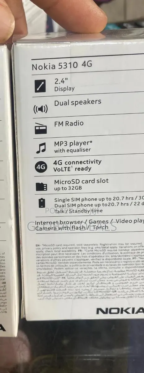 New Nokia 5310 XpressMusic Black · Photo 1