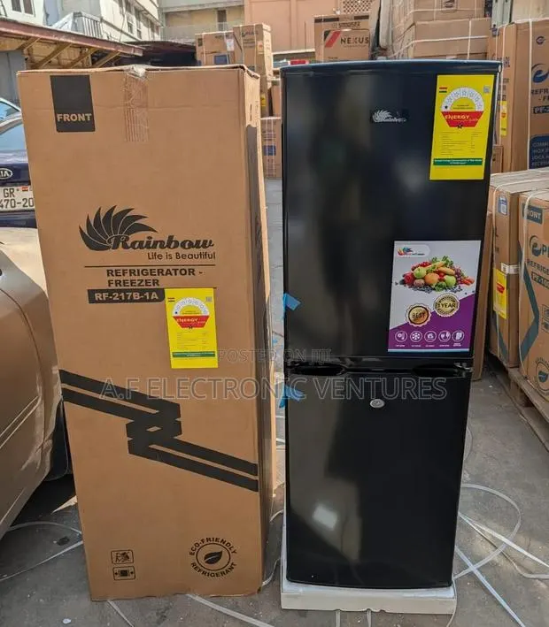 Rainbow 142-Litres Bottom Freezer Fridge · Photo 1