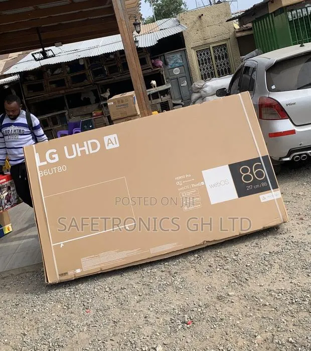 Ultra Modern 86-Inch Lg Ut80 (2024 Model) Is a Uhd Smart Tv · Photo 1