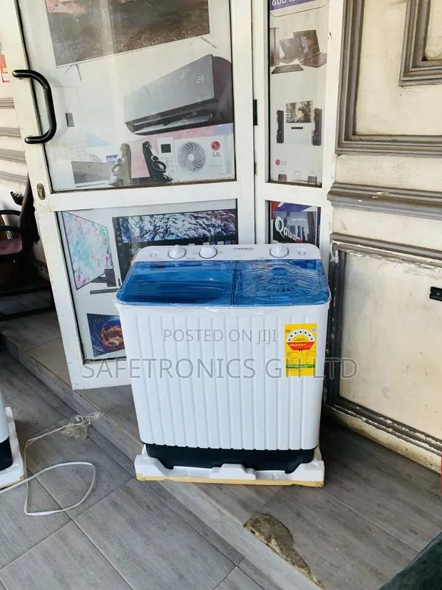 Authentic Nasco Washing Machine Semi Automatic 8 Kg White · Photo 1