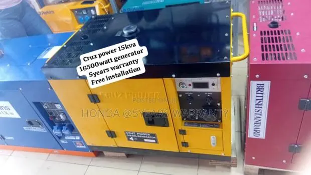 Cruz Power Diesel Generator 15kva 16500watt Cruz Power 15kva · Photo 1