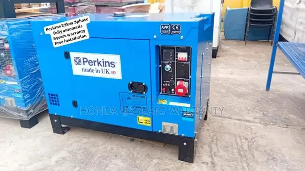Power for Homes 22kva Perkins 3phase Generator Fully Ats · Photo 1