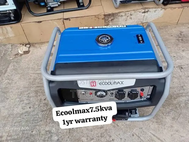 Original Ecoolmax 7.5kVA Generator – Durable Efficient7.5kva · Photo 1