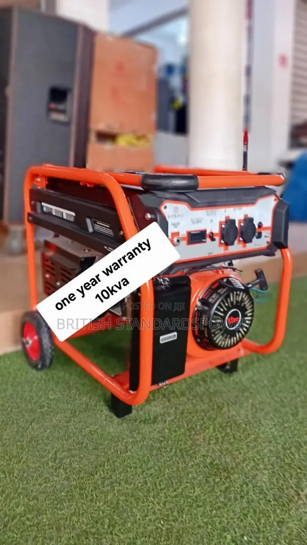 Compact 10kva Petrol Generator for Construction Sites · Photo 1