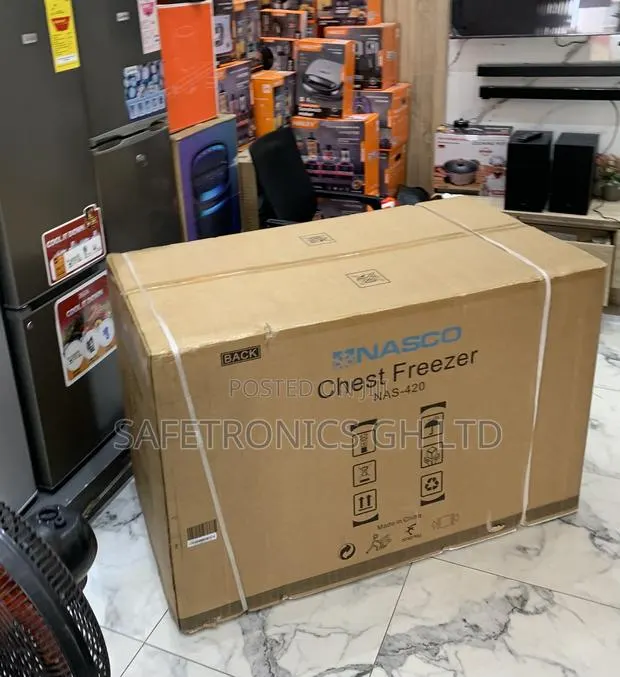 New Essential Nasco 318ltrs Chest Freezer Sku: Nas-425fl · Photo 1
