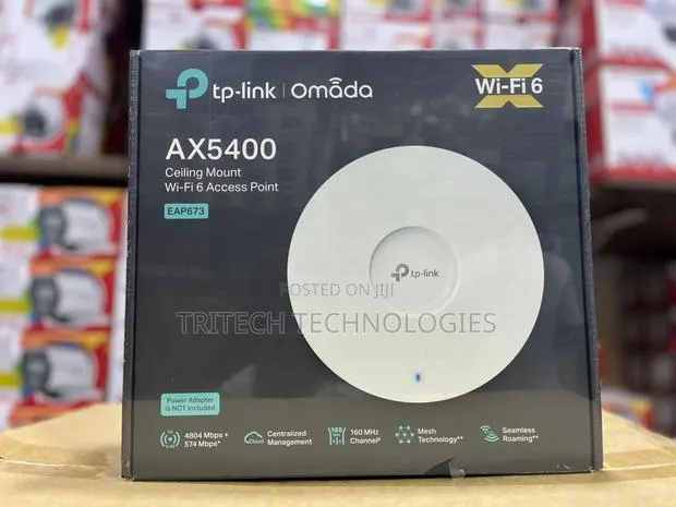 Tp-Link Eap673 Ax5400 Ceiling Mount Wifi 6 Access Point · Photo 1