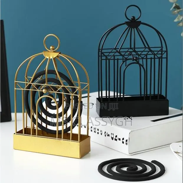 Birdcage Mosquito Coil Holder Summer Days Iron Mosquito Repe · Photo 1