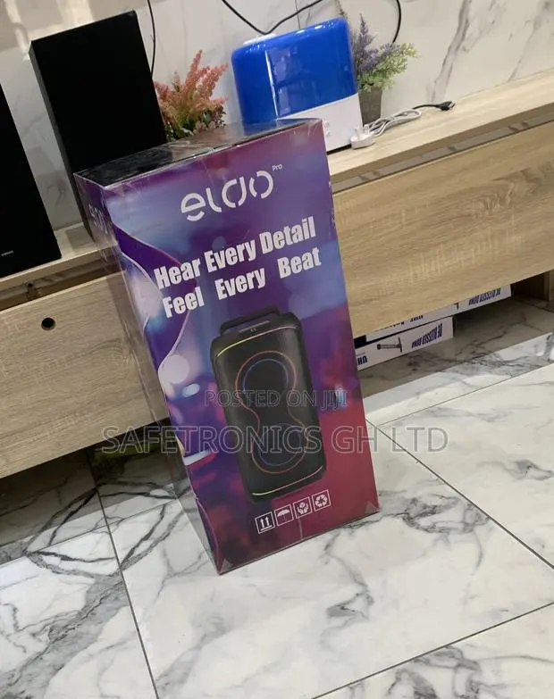 Authentic Black Eldo Pro Bluetooth 6,5 Inch Pb1-100 Speaker · Photo 1