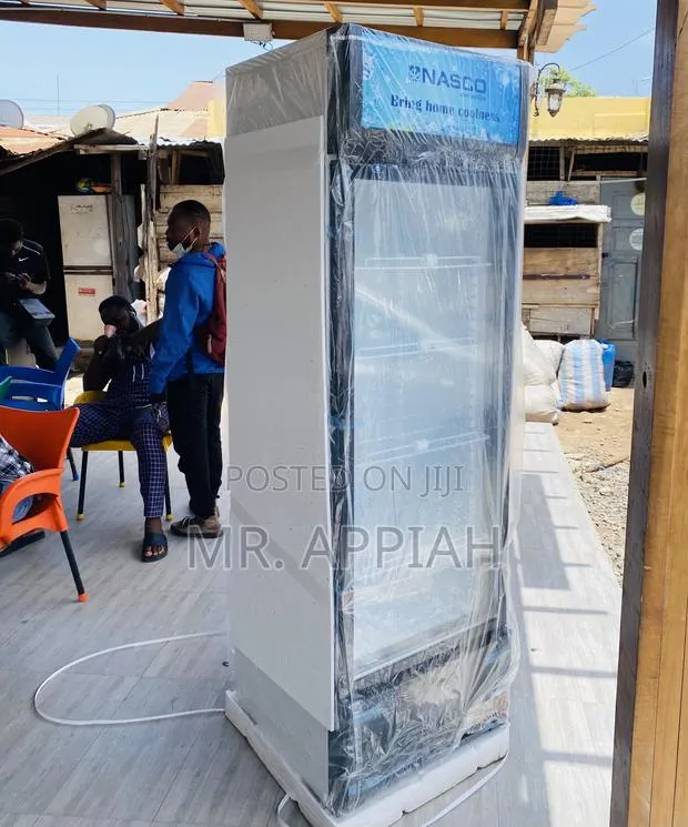Nasco Nasfl400-1dr Single Door Display Fridge. · Photo 1