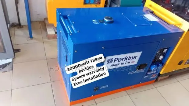 Blue and Orange 18kva 20000watt Perkins 20000watt Generator · Photo 1