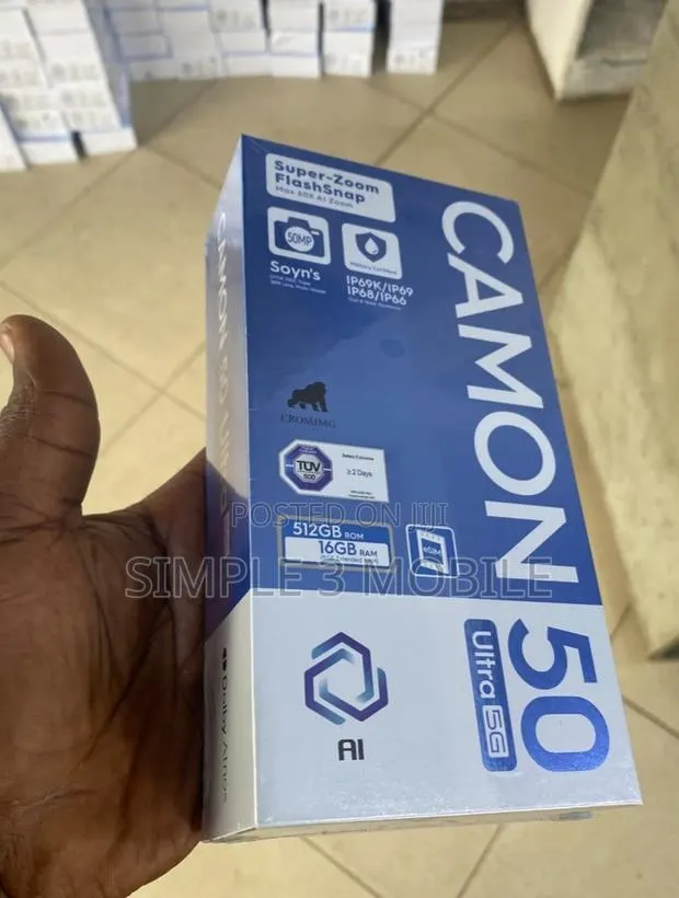 New Tecno Camon 50 Ultra 512 GB Blue · Photo 1