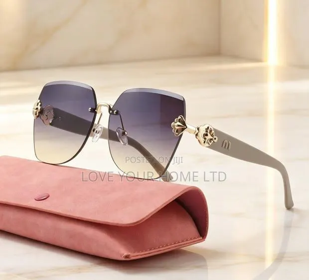Fashion Oversized Square Sunglasses – Gradient Lens · Photo 2