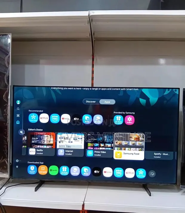 U8000f Samsung Flatscreen Tv/Television 50inches Qled Knox O.S · Photo 1